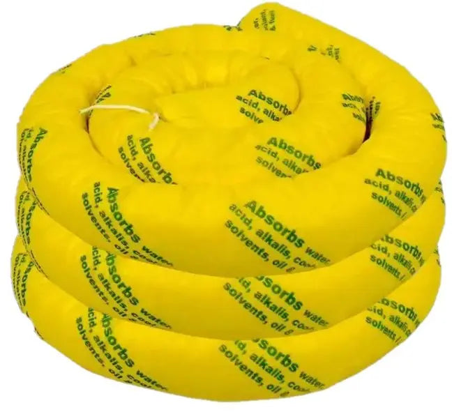General Purpose Absorbent Minibooms 75mm x 3.0m