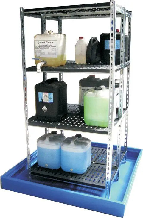 Bunded Shelving 1275 x 1275 x 1900 Industro