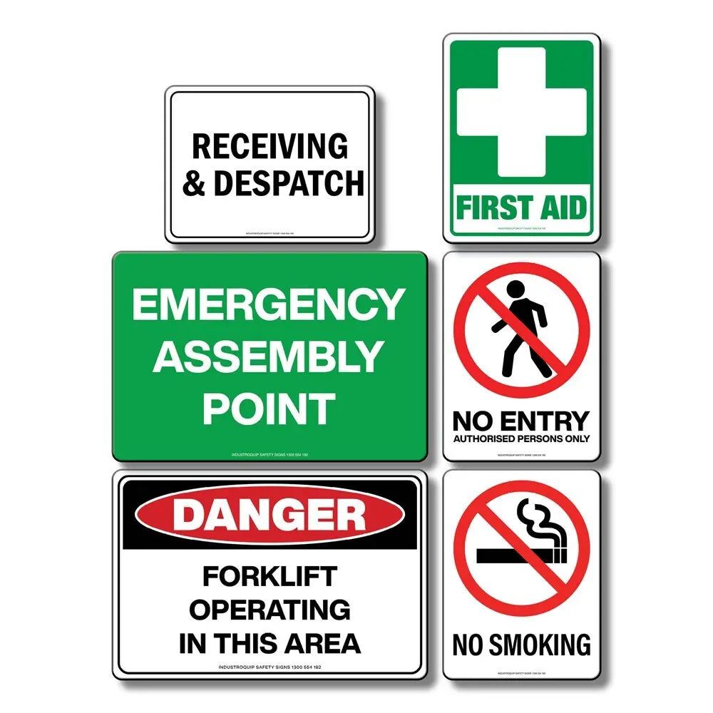 Warehouse Safety Sign Pack Industroquip