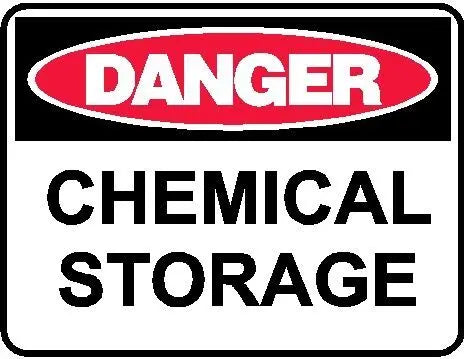 Danger Sign - Chemical Storage Industroquip