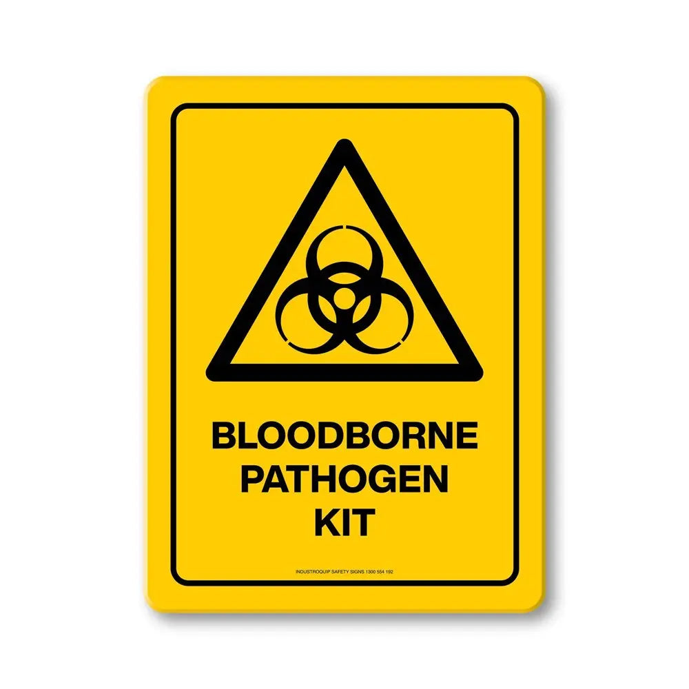 Hazard Sign - Bloodborne Pathogen Kit Industroquip