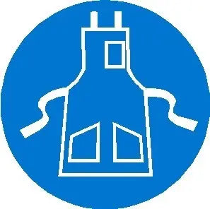 Apron Must Be Worn Mandatory Decal - 100mm Industroquip