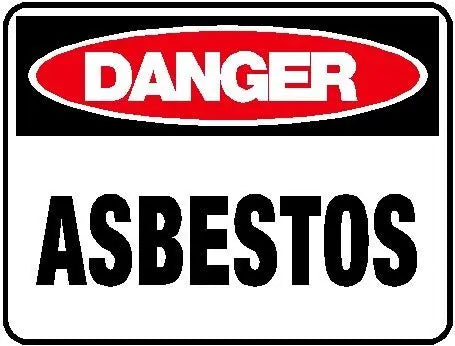 Danger Sign - Asbestos Industroquip