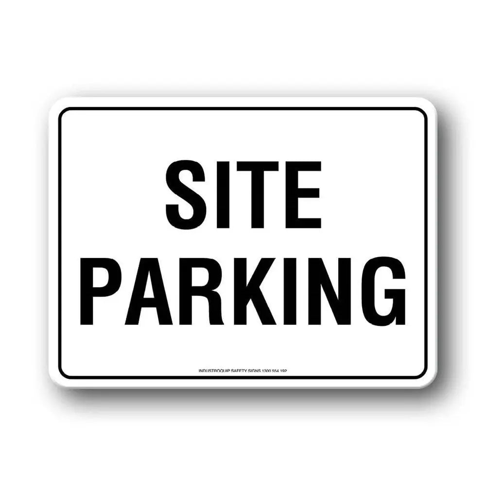 Notice Sign - Site Parking Industro