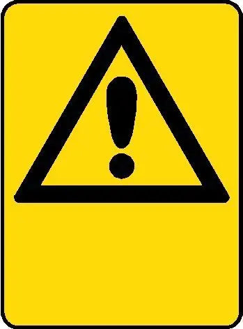Hazard Sign - Custom Text Industroquip