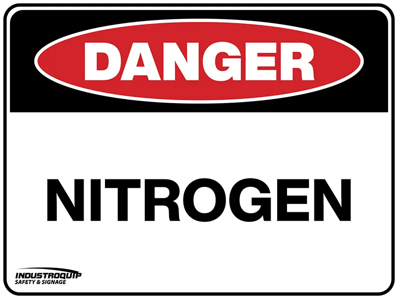 Danger Sign - Nitrogen Industroquip