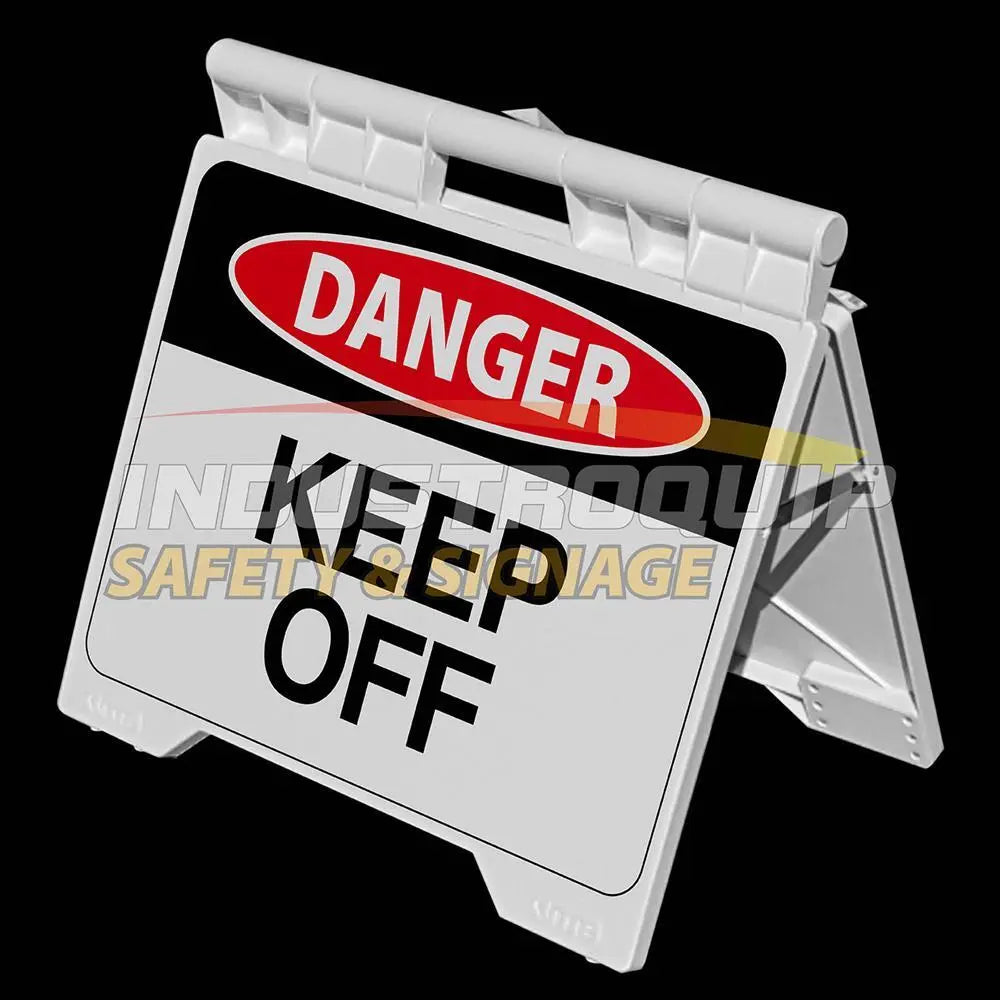 Danger Keep Off - Heavy Duty A Frame Sign Industroquip