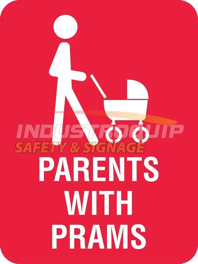 Parents with Prams Parking Sign | AS/NZS 1319 Safety Signs | Industro Australia