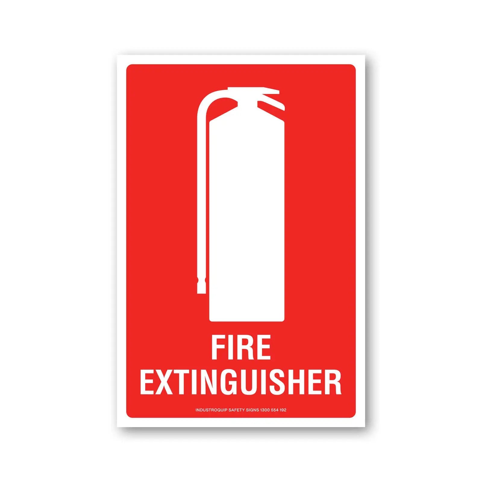 Fire Extinguisher Stickers - Pack of 10 Industro