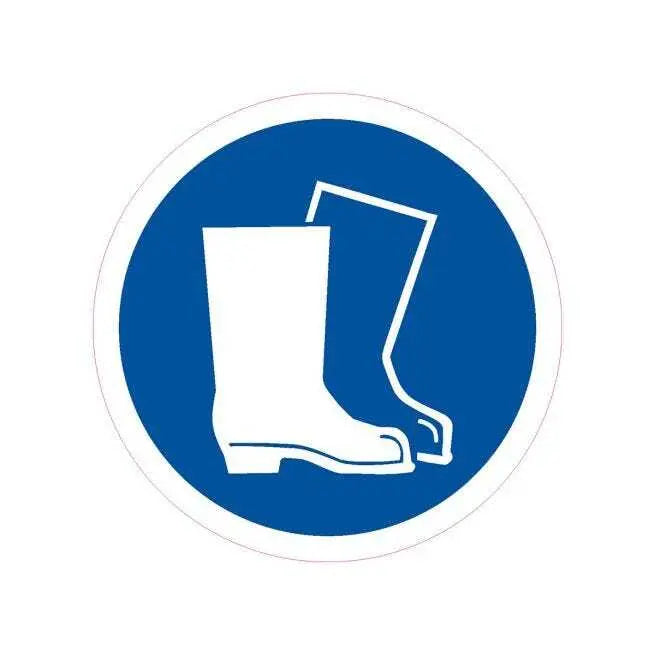 Foot Protection Stickers - Pack of 10 Industro