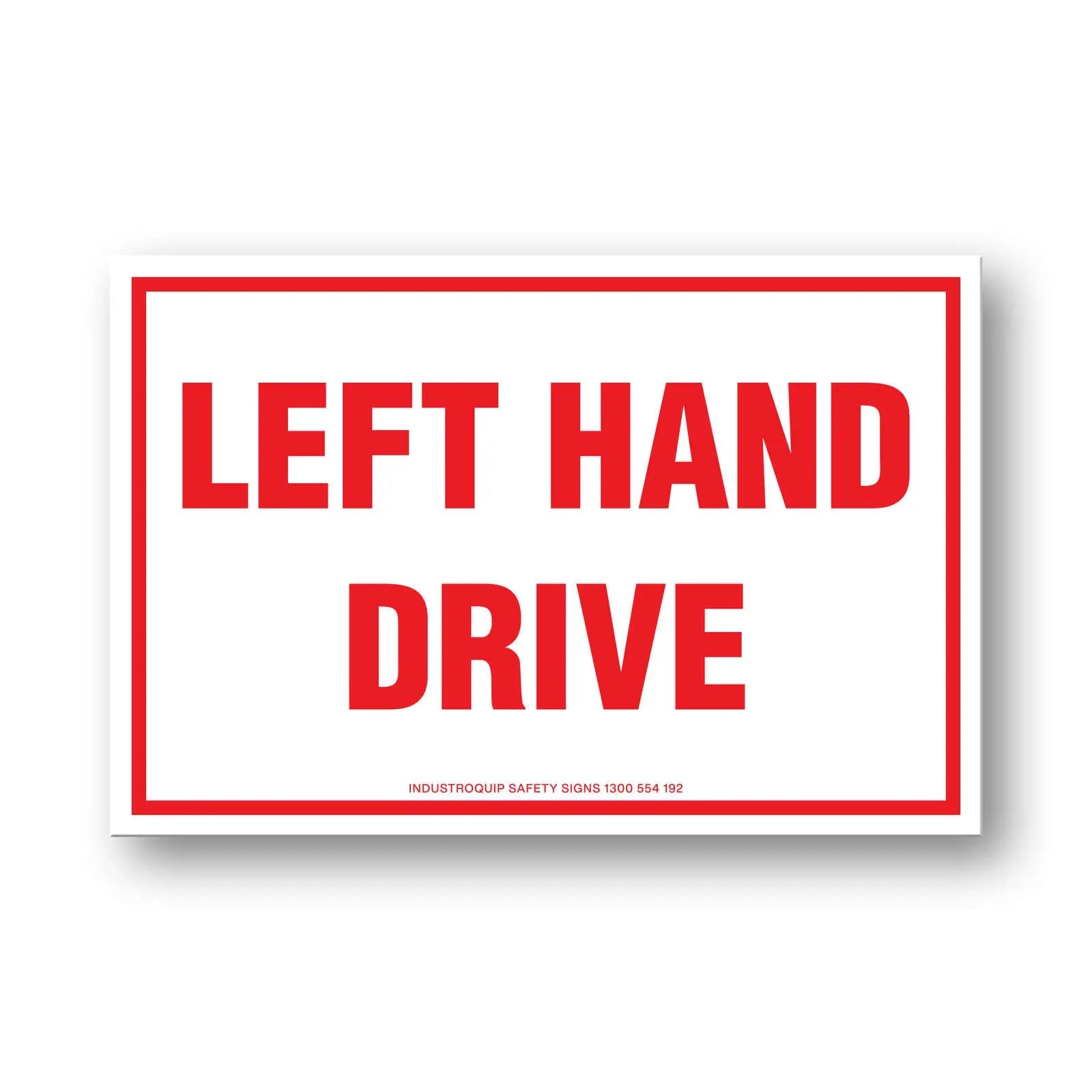 Left Hand Drive Stickers - Pack of 10 Industro