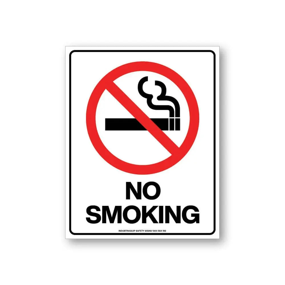 No Smoking Stickers - Pack of 10 Industro
