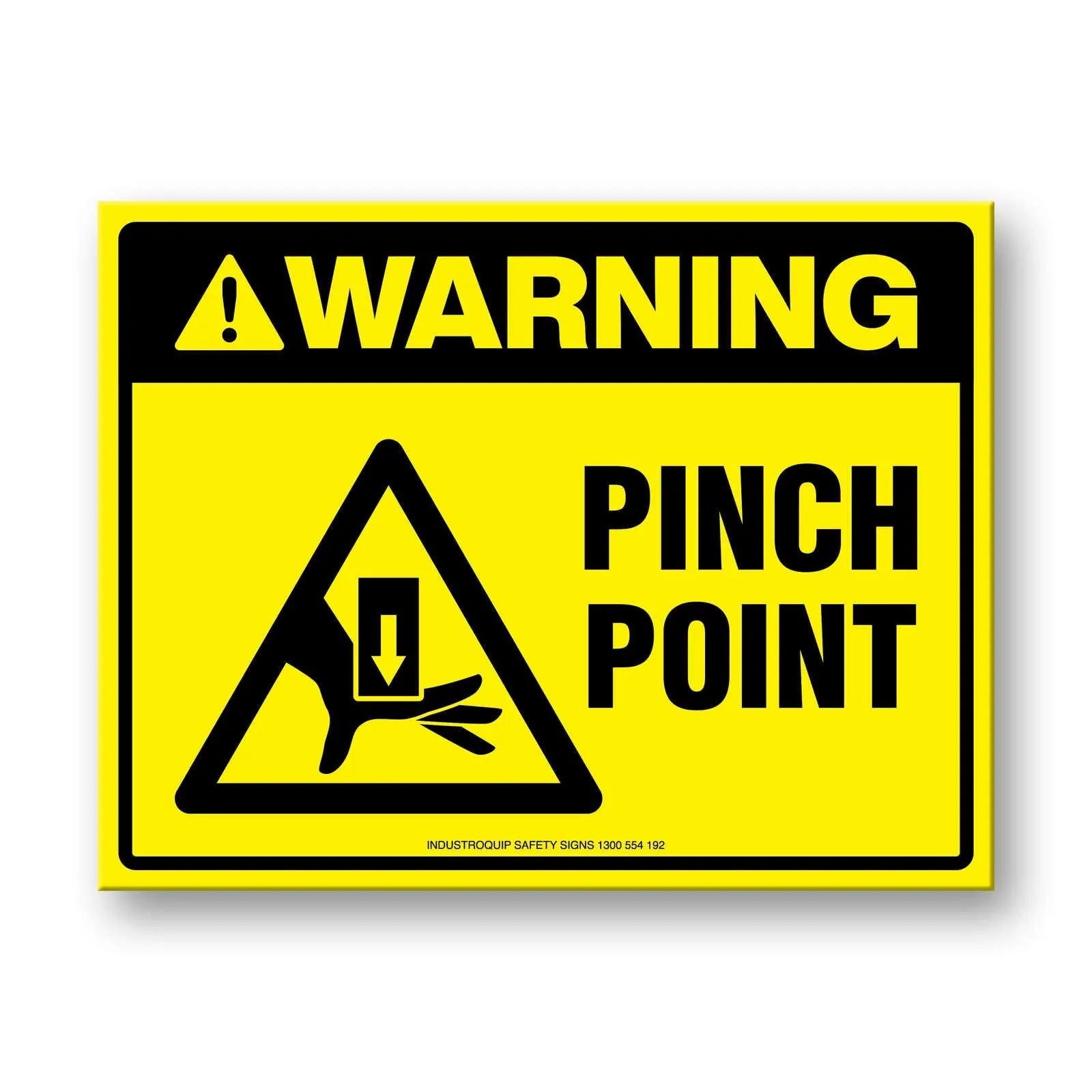 Pinch Point Stickers - Pack of 10 Industroquip