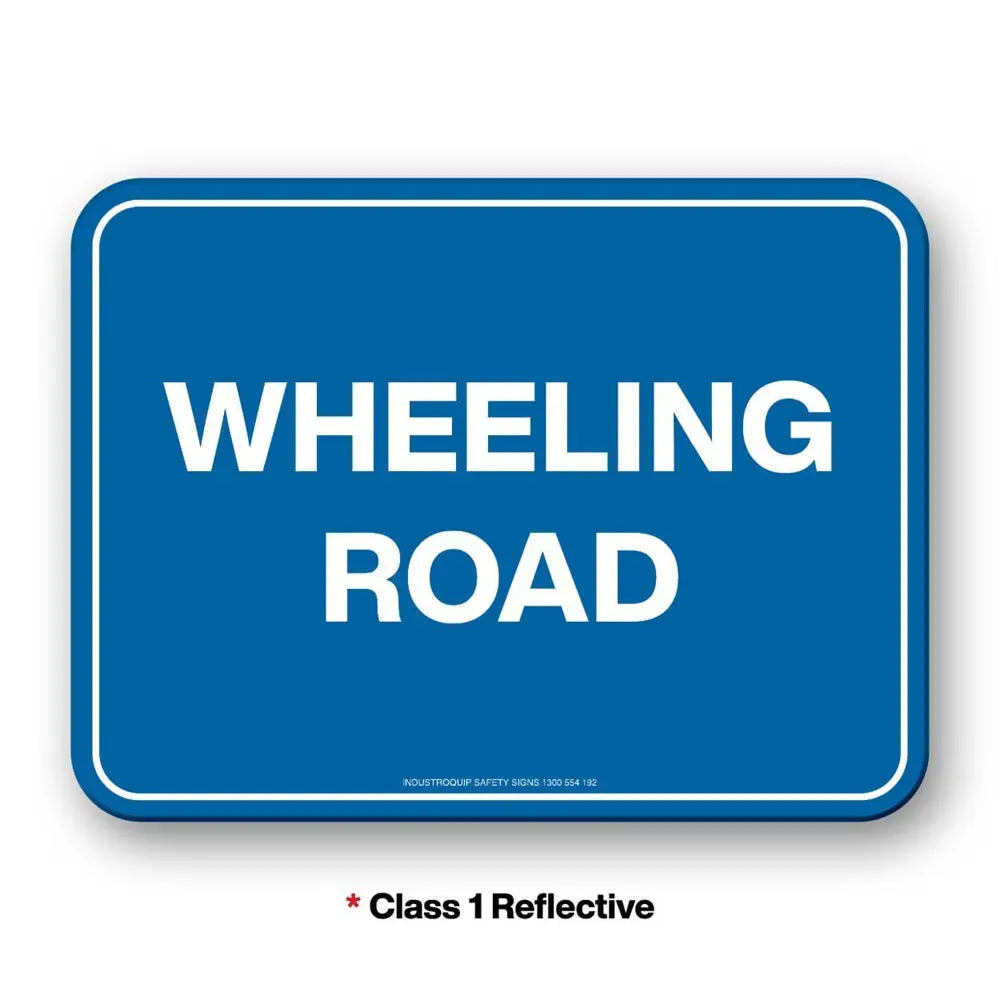 Mining Sign - Wheeling Road Industroquip