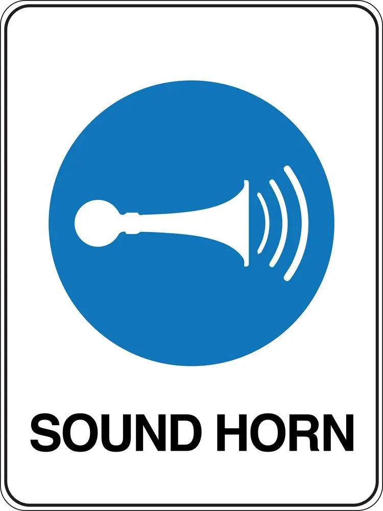 Mandatory Sign - Sound Horn Industroquip