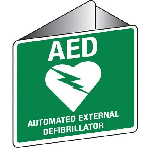 3D Wall Sign - AED Industroquip