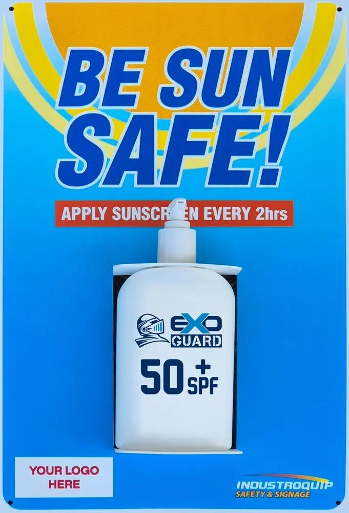 Wall Mount Sunscreen Station 500ml Industroquip