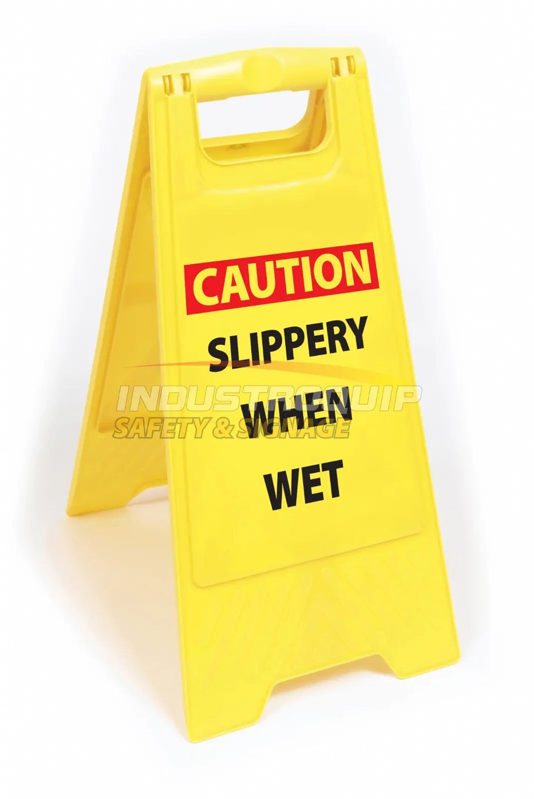 Slippery When Wet Warning Floor Sign Industroquip