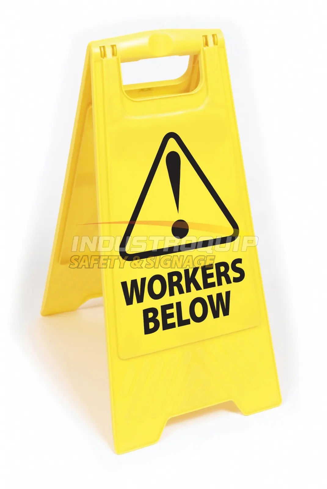 Warning Workers Below Floor Sign Industroquip