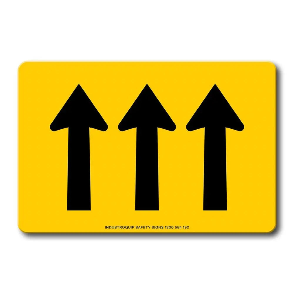 Swing Stand Sign Only - 3 Lane Status Industroquip