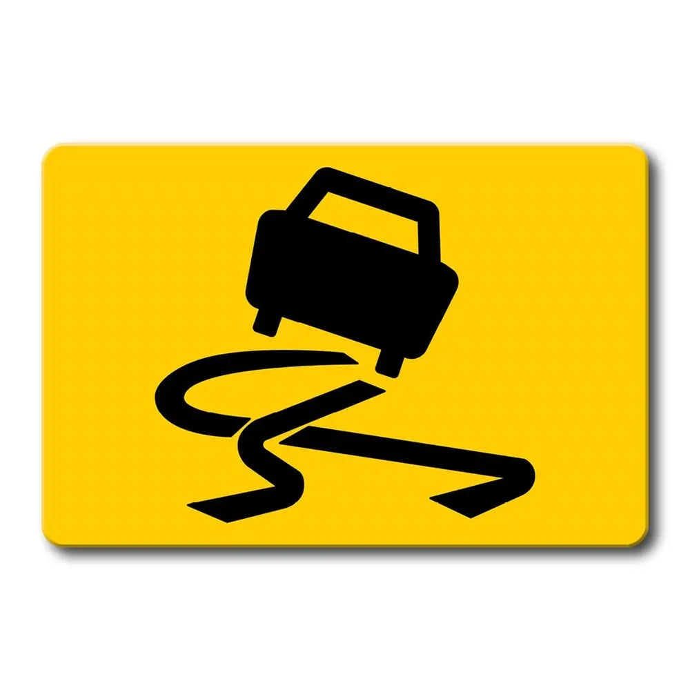 Swing Stand Sign Only - Slippery When Wet Industroquip
