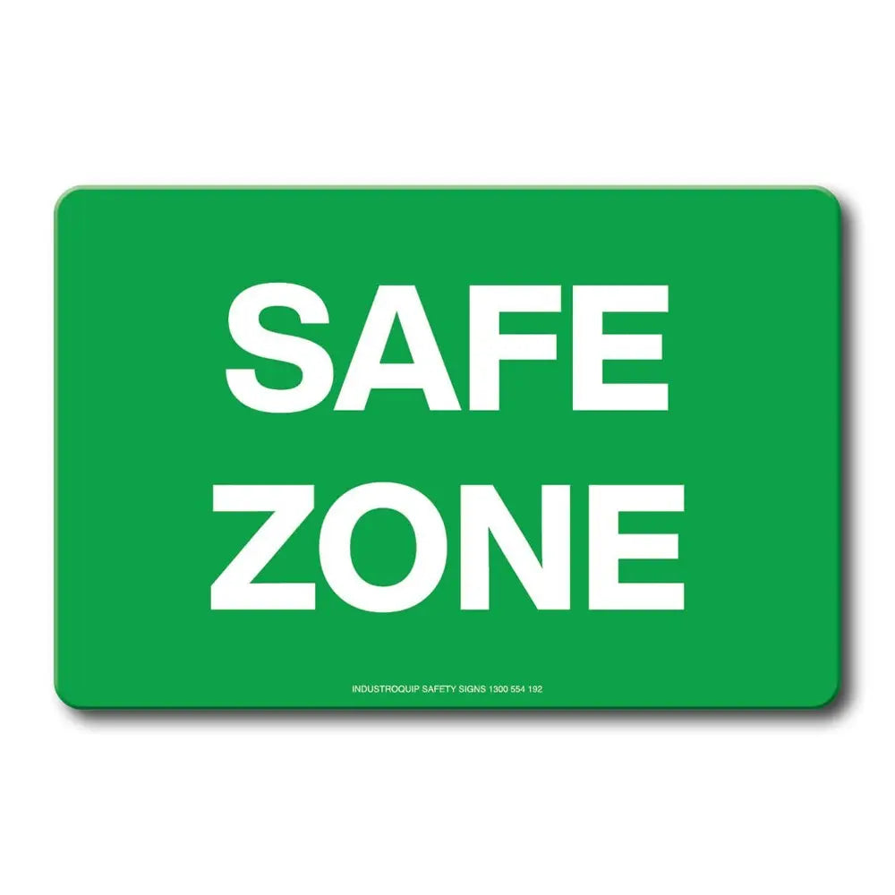 Swing Stand Sign Only - Safe Zone Industroquip