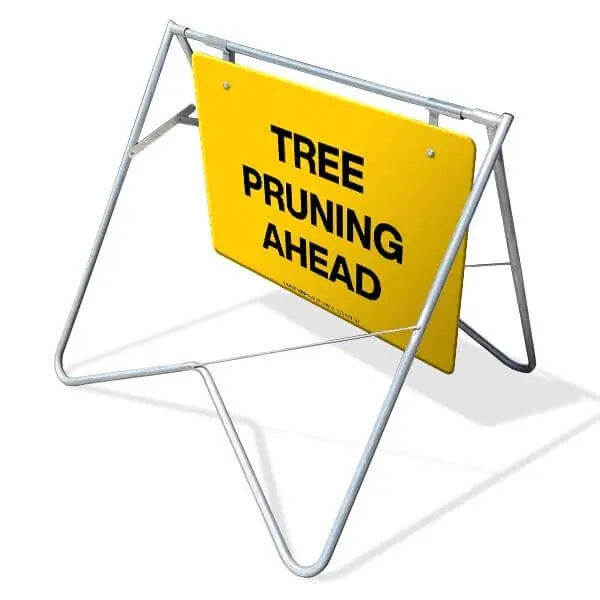 Swing Stand & Sign - Tree Pruning Ahead Industroquip