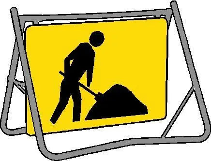 Swing Stand & Sign - Worker Symbol Industroquip