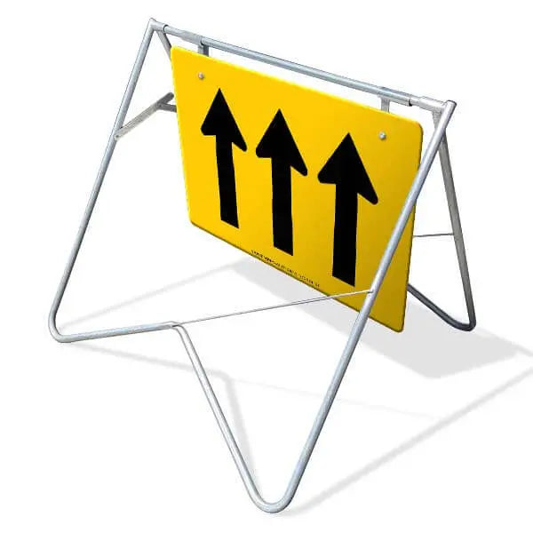 Swing Stand & Sign - 3 Lane Status - 1200 x 900mm Industroquip