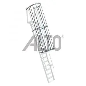 ALTO™ Modular Step Ladder - Aluminium Safety Cage Only Industro