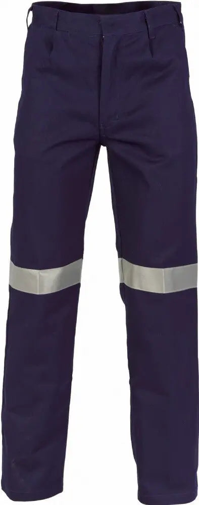 DNC™ Cotton Drill Pants - Reflective - Navy DNC