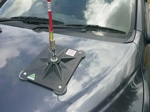 Exoguard™ Rubber Coated Magnetic Mine Flag Base Exoguard