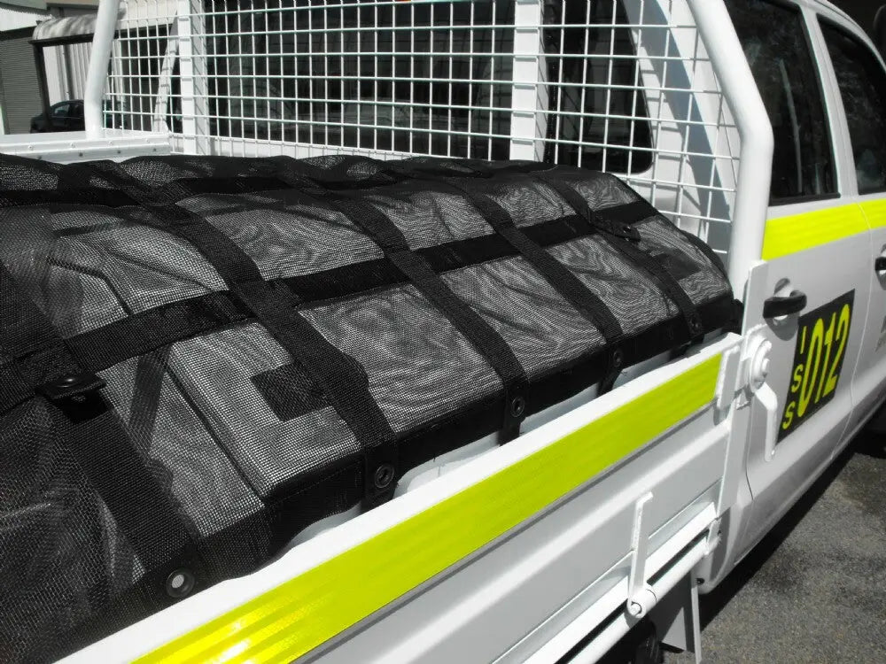 Safeguard Cargo Net - Dual Cab Size: 2.43M x 2.43M Safeguard Cargo Nets