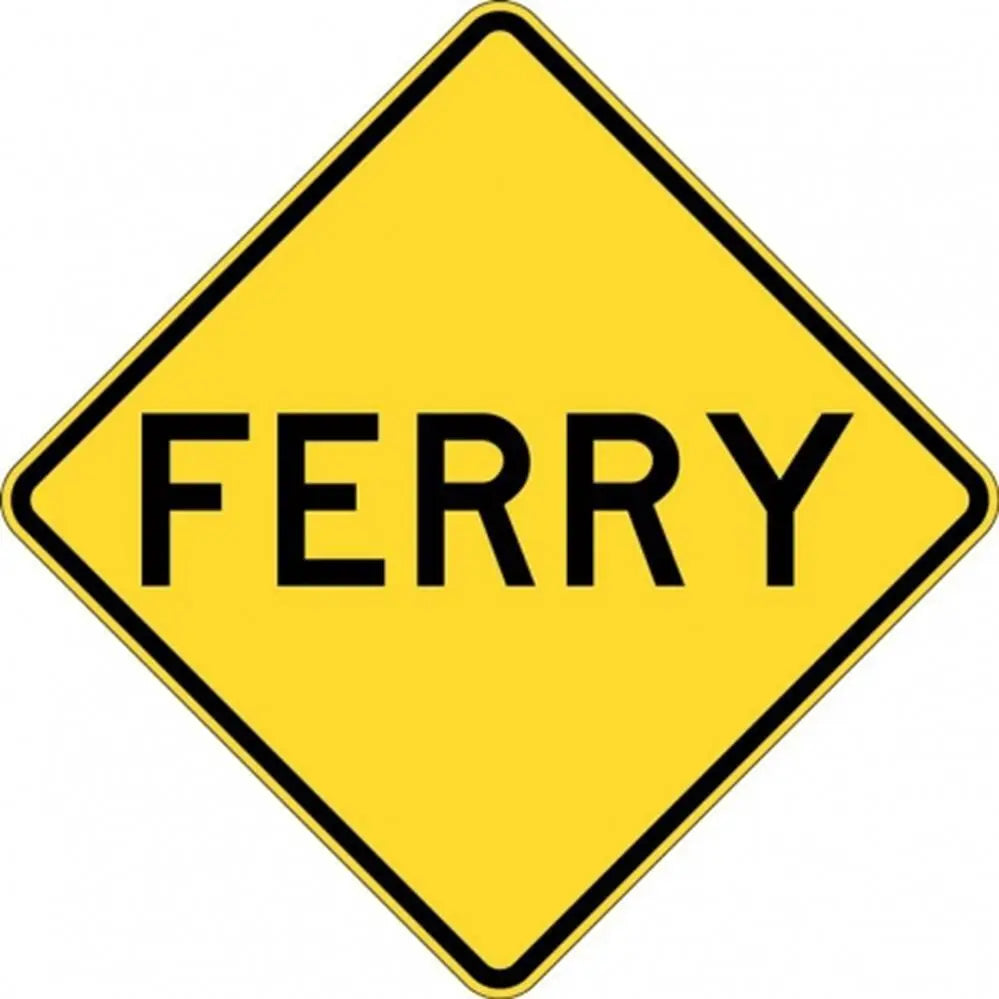 W5-1A Ferry- Class 1 Reflective - 600mm x 600mm Industroquip