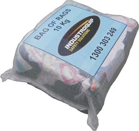 ExoGuard™ Premium Bag of Rags - 10KG - Light Cotton, Heavy Cotton & Windcheater Materials Exoguard