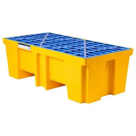 2 in Line 2 Drum Heavy Duty Spill Pallet Bund