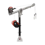 KStrong® Modular Davit with Floor Mounting Base