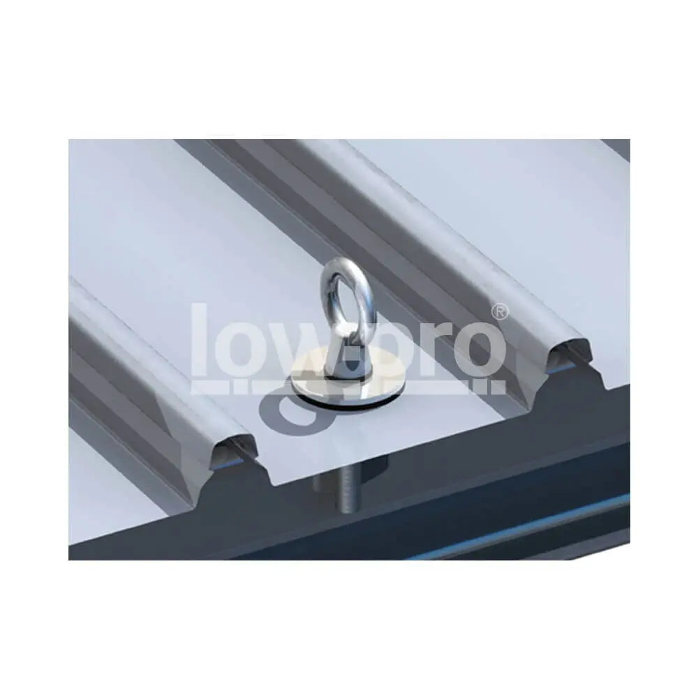 Low-Pro™ Steel Purlin Mount Roof Anchor Point - Flat LOW-PRO