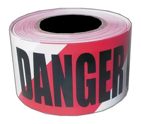 Danger Do Not Enter Barrier Tape - 100M x 75mm Exoguard