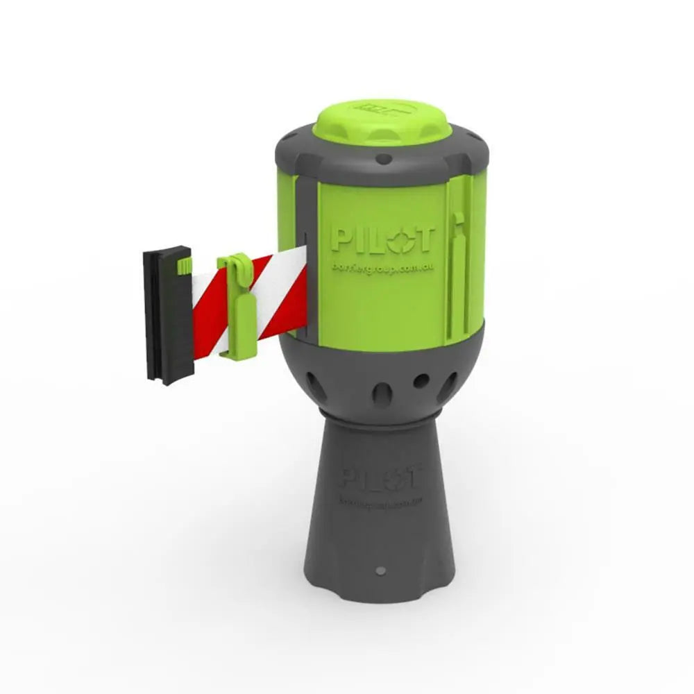 Pilot™ 10 Metre Belt Barrier - Red/White Pilot