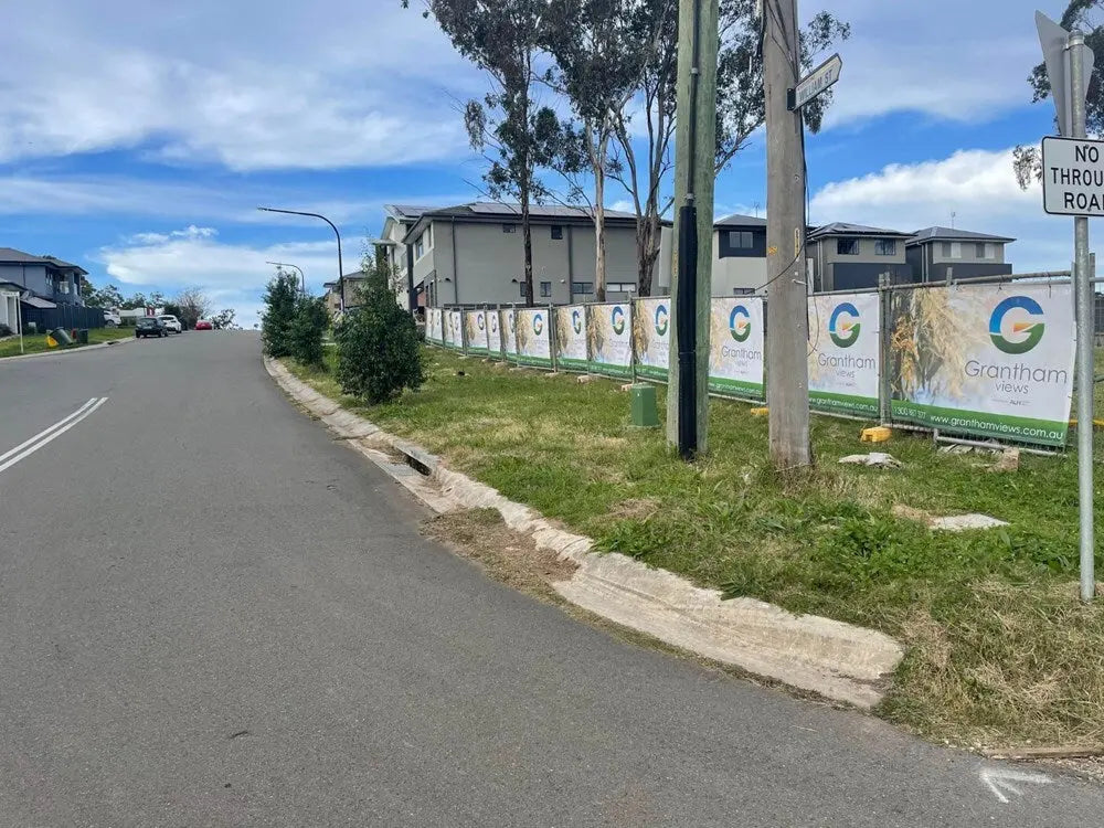 Printed Fence Mesh Banner Panels 2.4x1.6m - Pack of 20 Banners Bannamesh