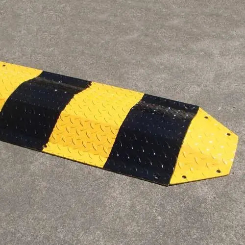 Industro™ Heavy Duty Steel Speed Hump End Cap (Set of 2) Industro