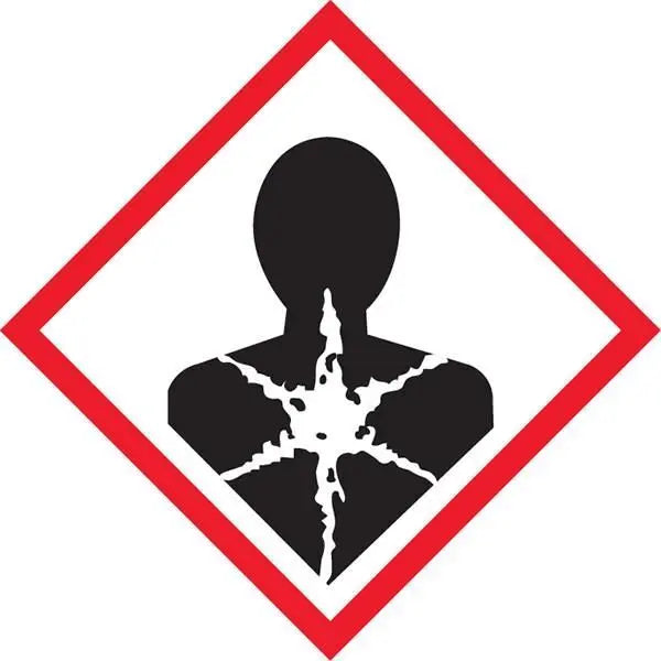 GHS Chronic Health Hazard Dangerous Goods Sign - 250 x 250mm Industroquip