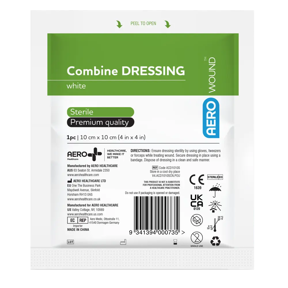 AEROWOUND Combine Dressing 10 x 10cm Industro