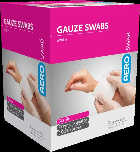 AEROSWAB Gauze Swabs Aero Healthcare