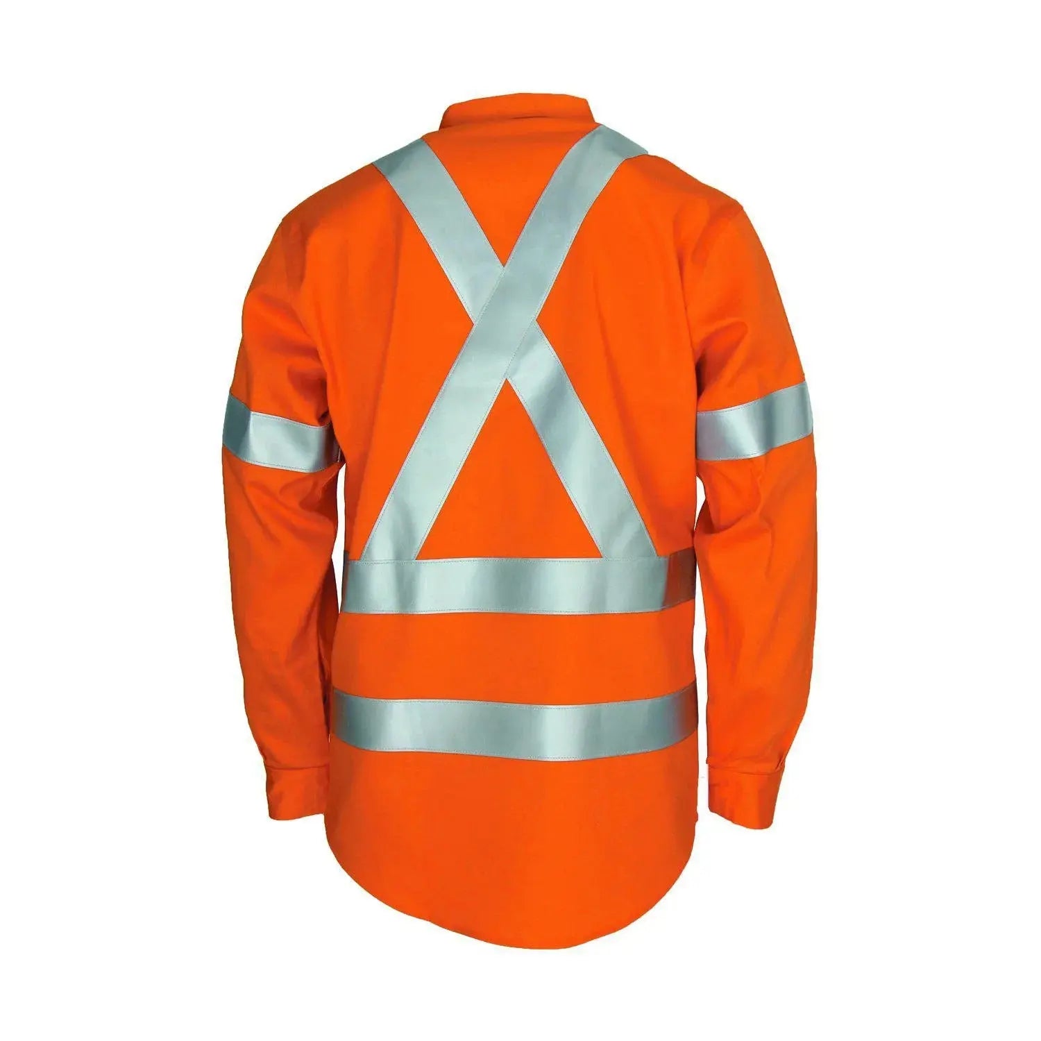DNC™ Patron Saint Flame Retardant ARC Rated closed front shirt with "X" back 3M F/R R/tape DNC