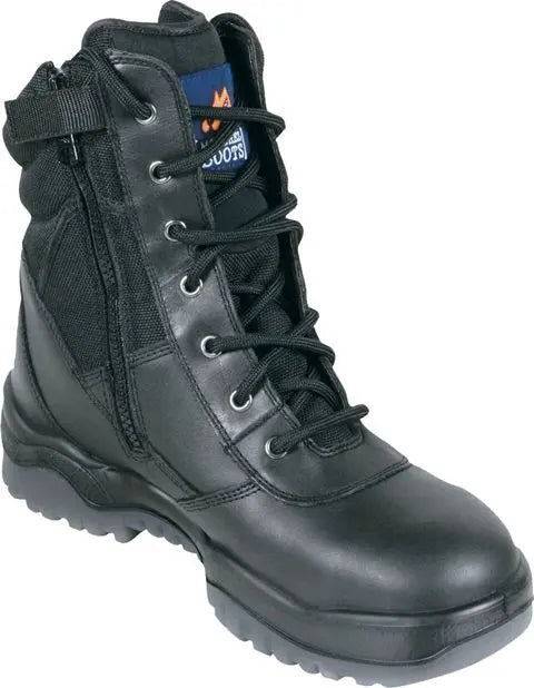 Mongrel High Leg Black Zipsider Industro