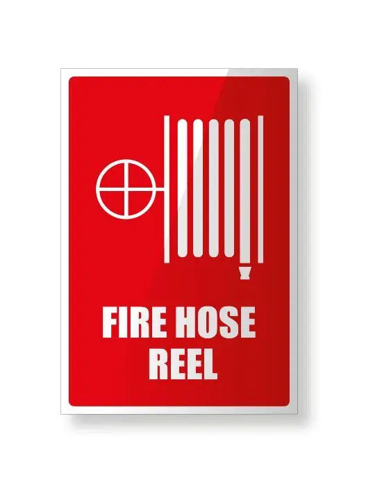 Fire Hose Reel Signs - Plastic Industro