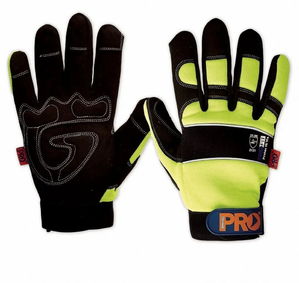 Profit Synthetic Leather Gloves - With fingers Industro