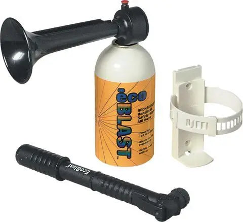 ECOBLAST™ Emergency Air Horn with Pump and Holder to Suit